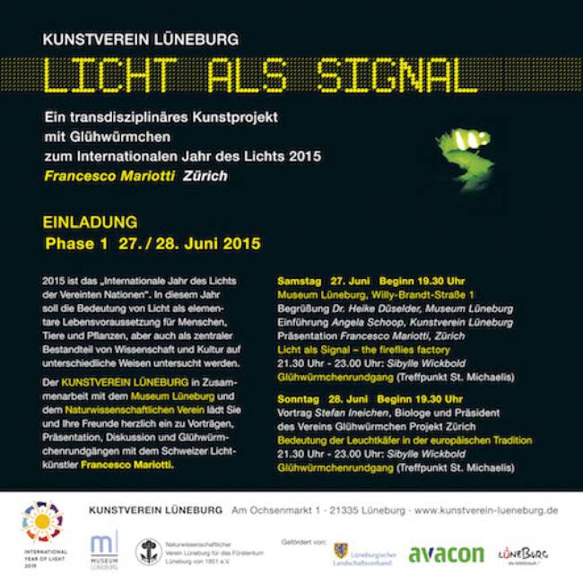 Licht als Signal, Lüneburg